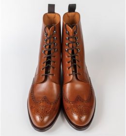 Product photography in atlanta of brown boots